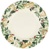 Emma Bridgewater Christmas Bring in the Green Large 10.5 Inch Dinner Plate