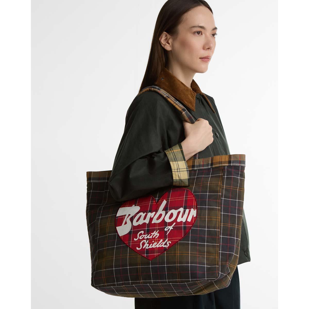 Barbour Womens Heart Tote Bag