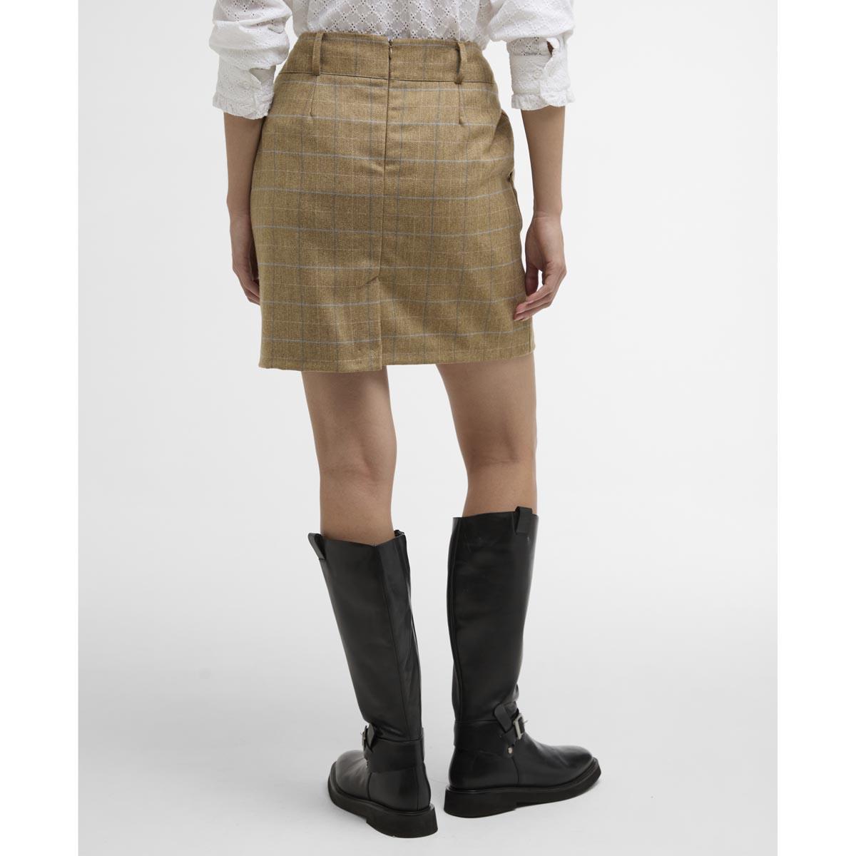 Barbour Womens Petunia Mini Skirt Back