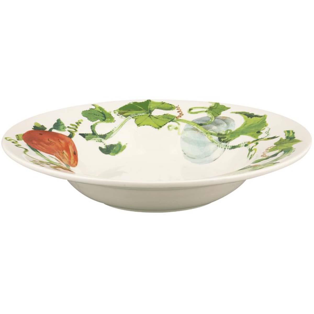 Emma Bridgewater Pumpkins Soup Plate Side View