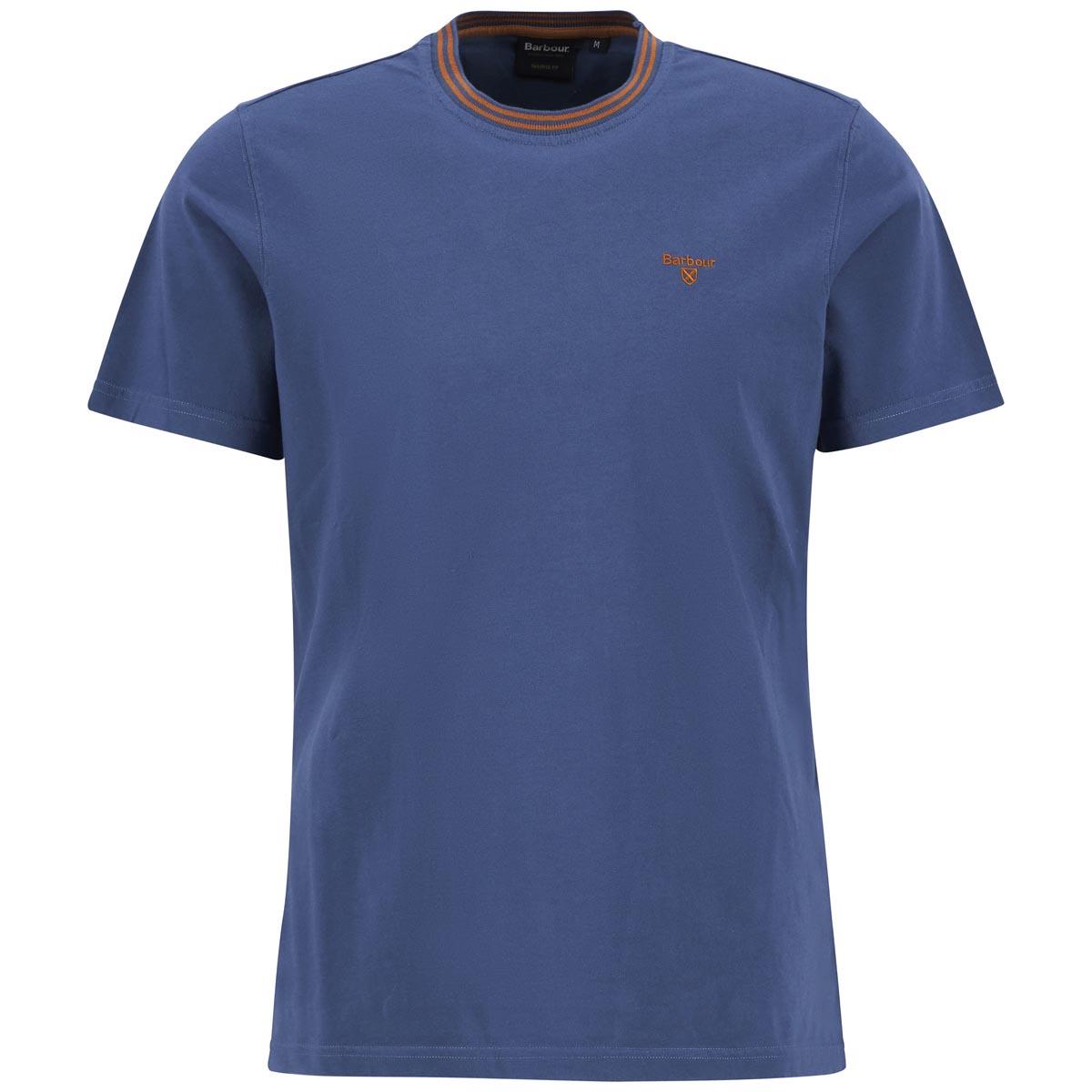Dark Denim Barbour Mens Austwick T-Shirt