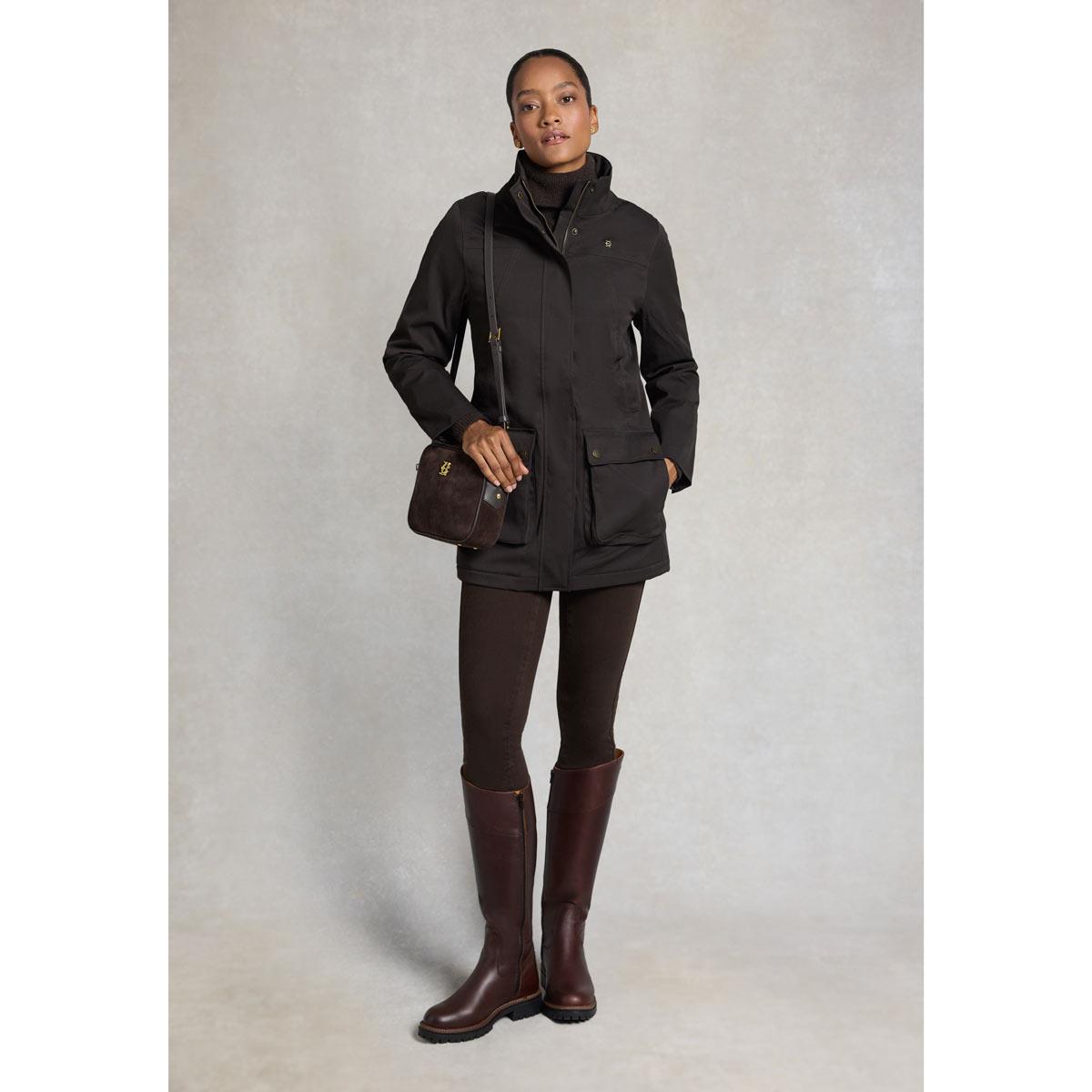 Holland Cooper Womens Bramwell Waterproof Country Coat
