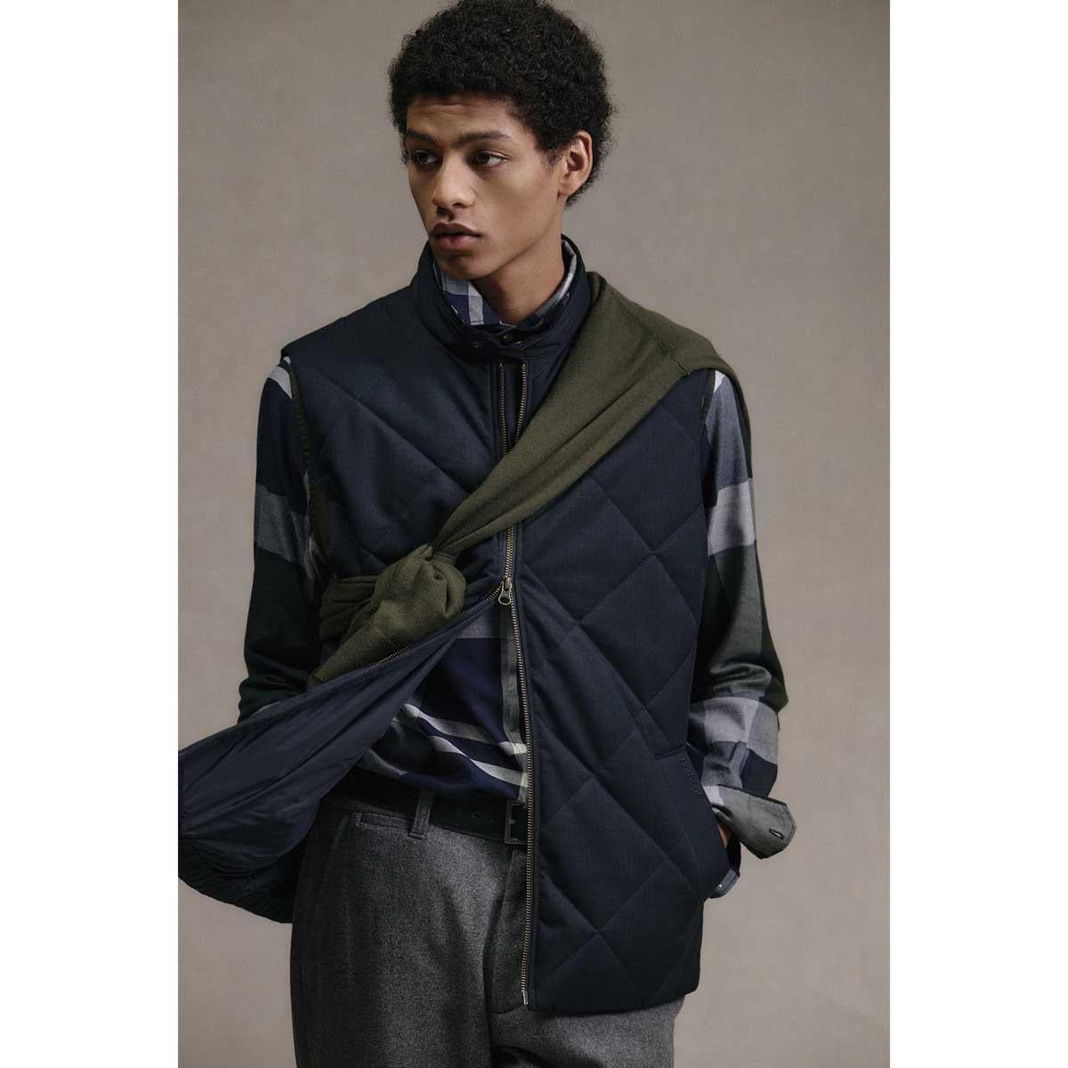 Barbour Mens City Harrington Quilted Gilet
