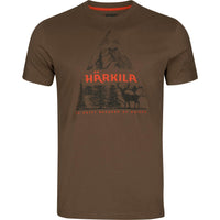Slate Black Harkila Mens Nature T-Shirt