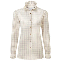Beetroot Check Schoffel Womens Sheringham Shirt