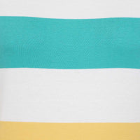Greens Lazy Jacks Womens LJ97M Multi Striped Breton Top Back Detail