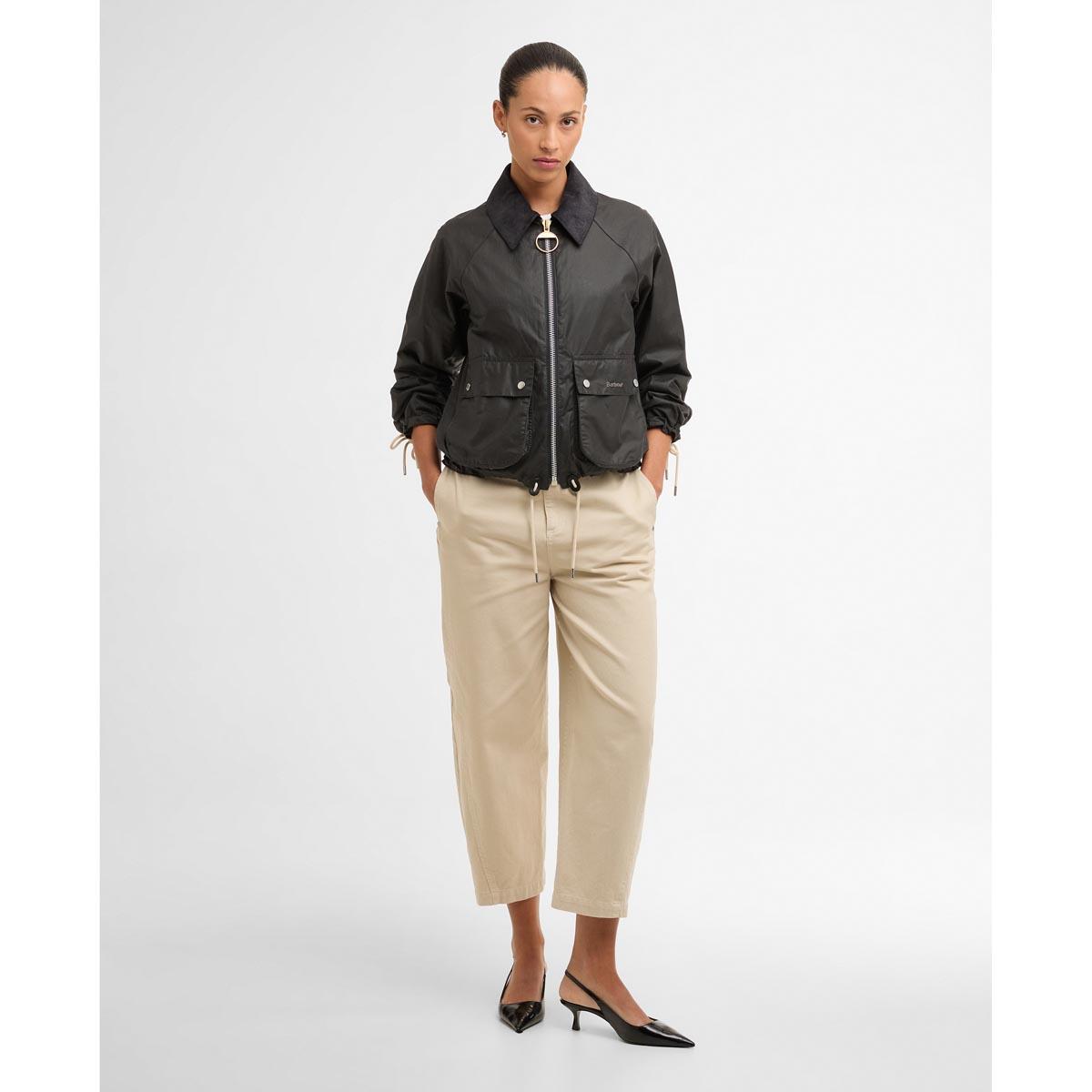 Barbour Womens Marron Wax Jacket