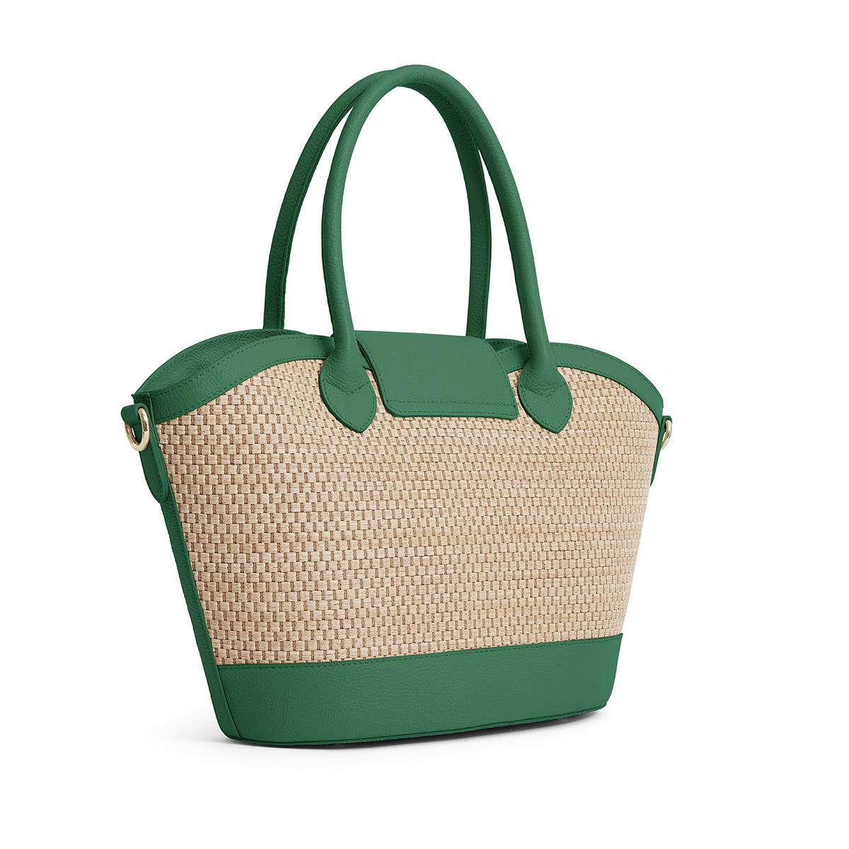 Fairfax & Favor Windsor Basket Bag clover