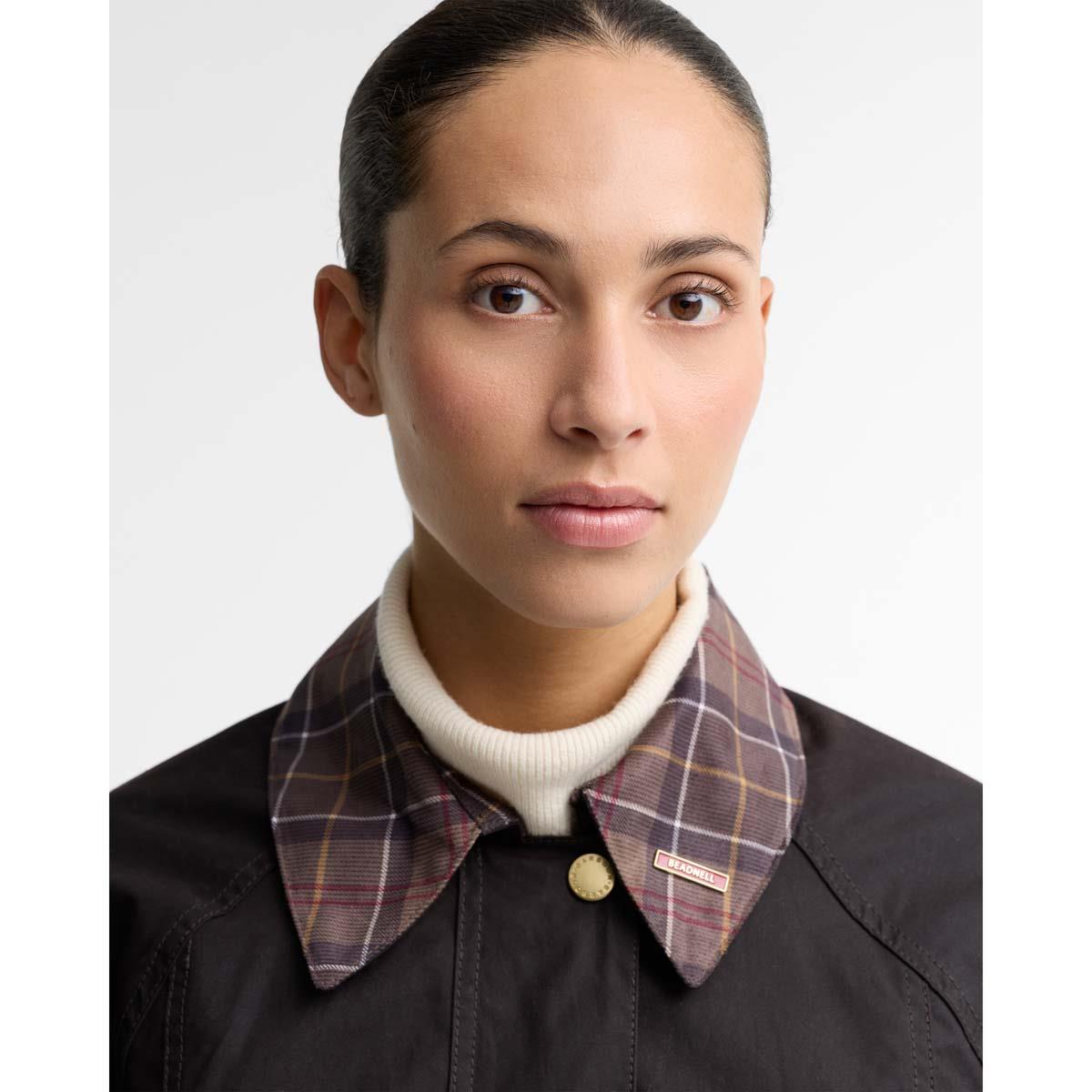 RUSTIC Barbour Womens Icons Tartan Collar Modern Beadnell COLLAR