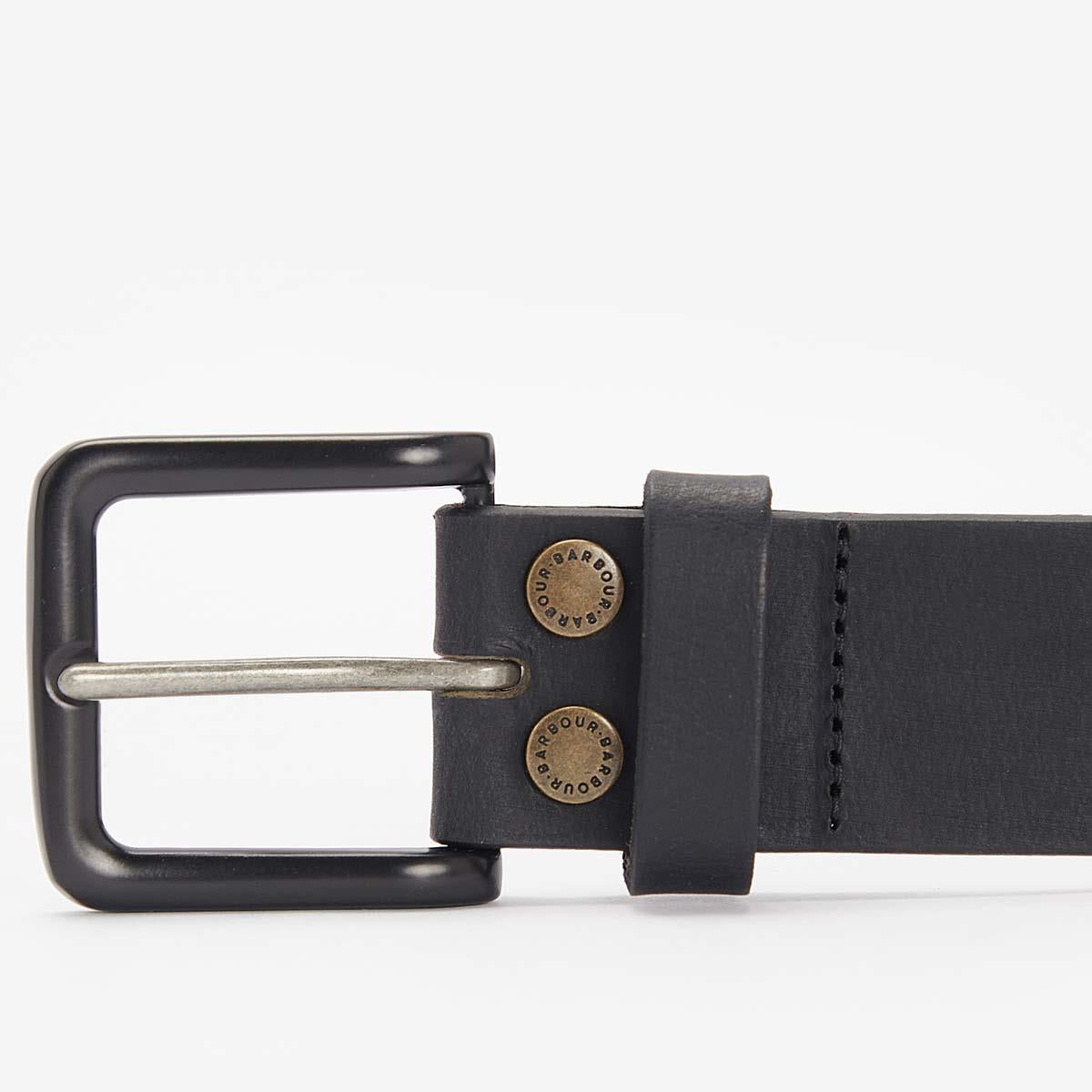 Barbour Mens Double Rivet Belt