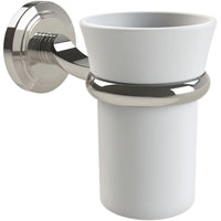 Miller Oslo Tumbler Holder Polished Nickel