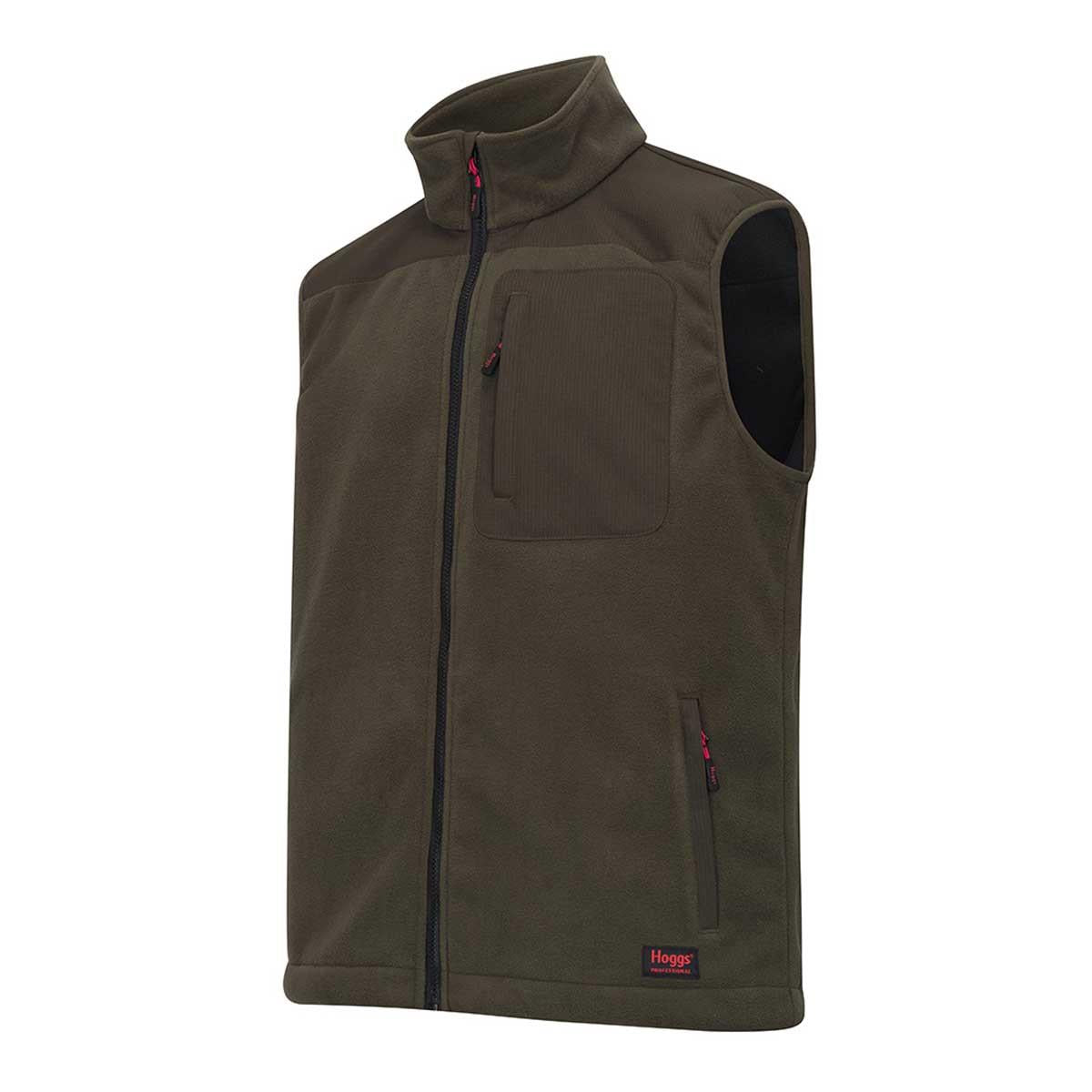 Hoggs Of Fife Mens Green King II Gilet