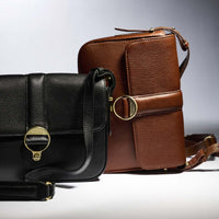Barbour Womens Rosa Leather Crossbody Bag Lifestyle