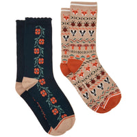 Joules Womens Everyday Socks 2 Pack