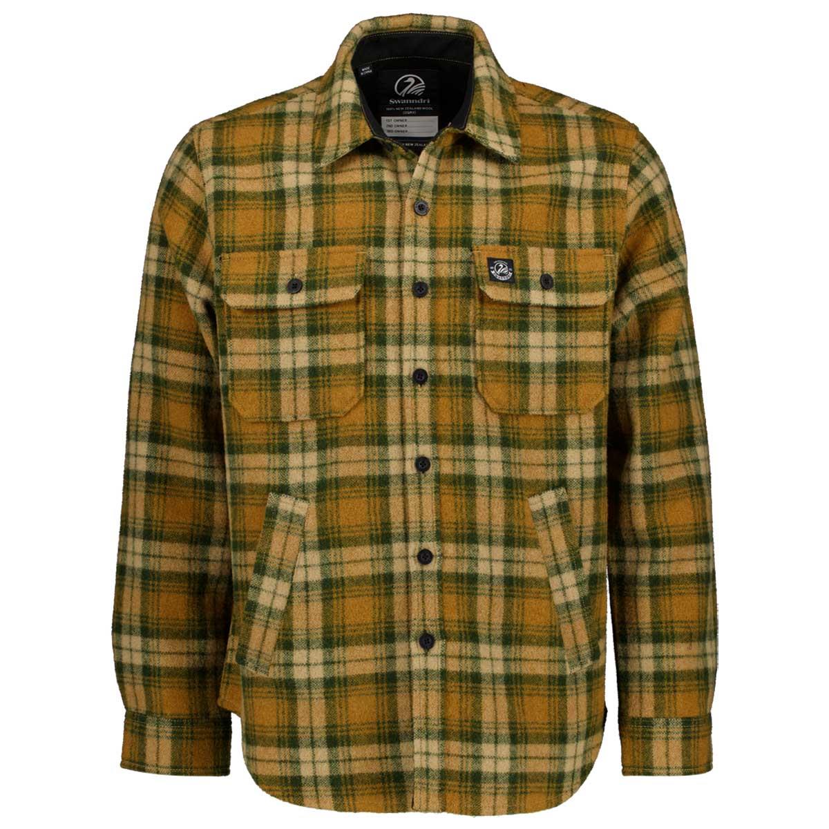Swanndri Mens Kiaraki V4 Wool Shacket