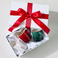 Le Creuset Stoneware Holly Cappuccino Mug