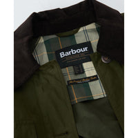 Olive/Ancient Barbour Womens Croton Casual Jacket lining