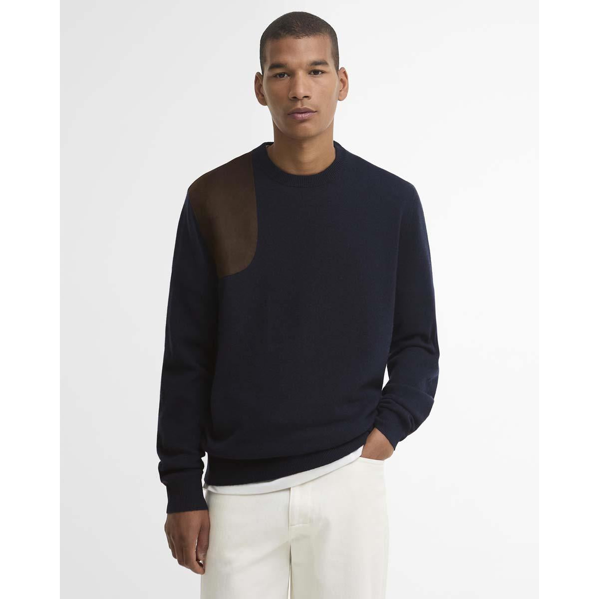 Barbour Mens Whitworth Crewneck Sweater