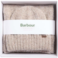 Barbour Womens Emmy Beanie & Scarf Gift Set