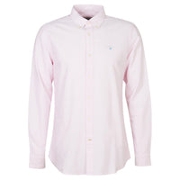 Pink Barbour Mens Striped Oxtown Tailored Shirt