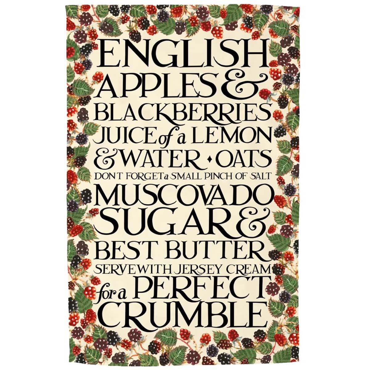 Emma Bridgewater Blackberry Crumble Tea Towel