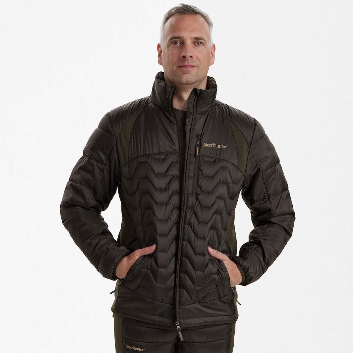 Art Green Deerhunter Mens Excape Quilted Jacket front