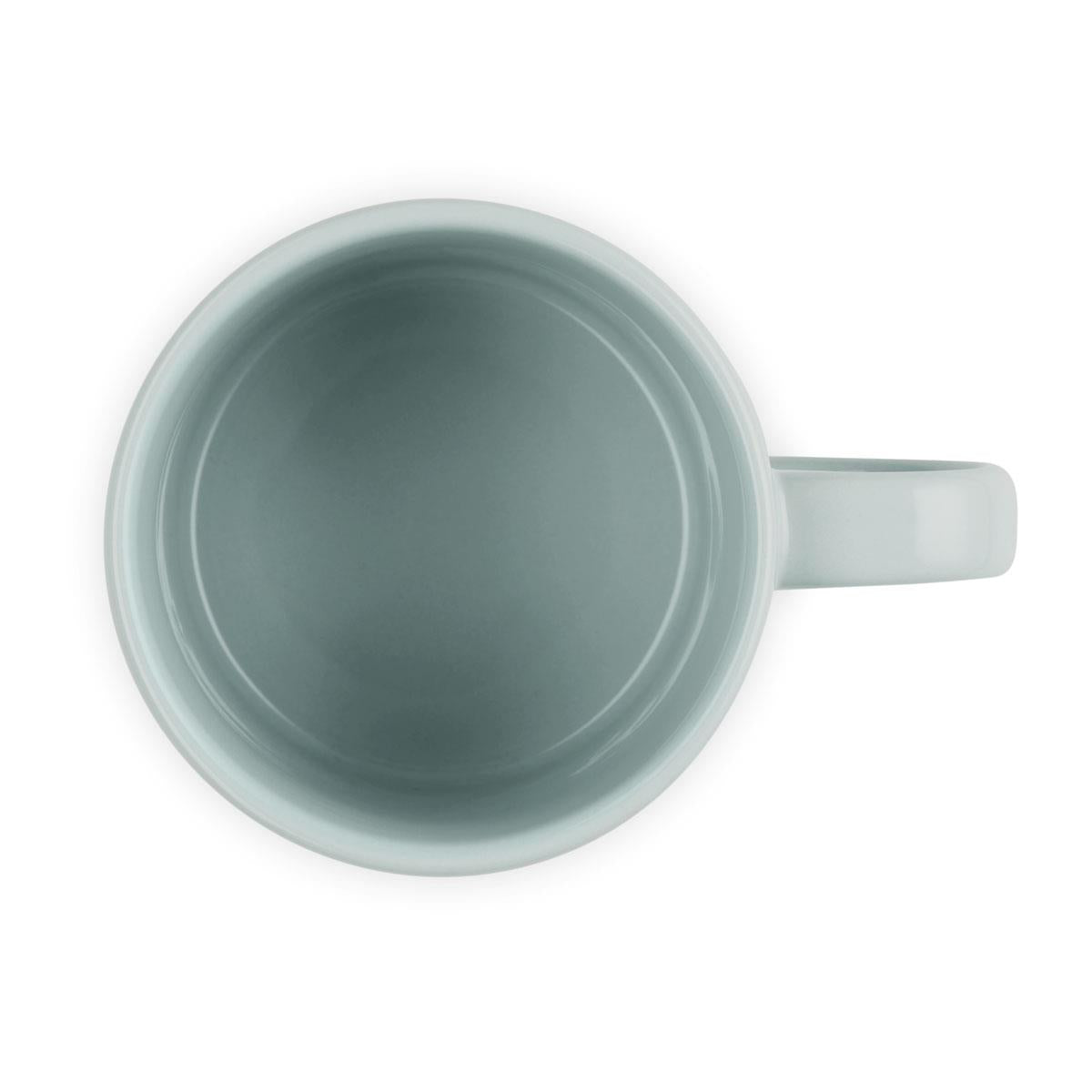 Le Creuset Stoneware Mug La Jardin Collection inside