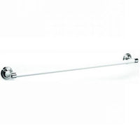 Chrome Plated Samuel Heath Fairfield Single Ceramic Towel Rail N9561