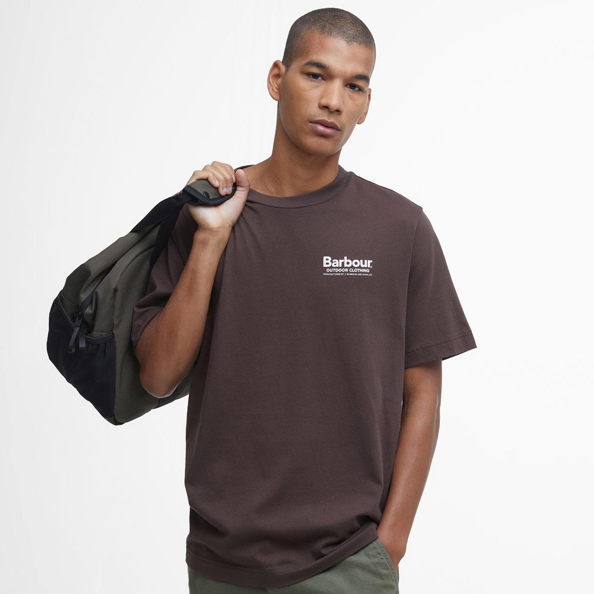 Barbour Mens Thornley Relaxed Fit Graphic T-Shirt