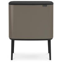 Platinum Brabantia Bo Touch Bin 11+23 Litre