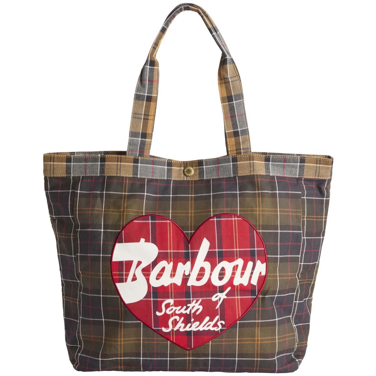 Barbour Womens Heart Tote Bag