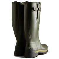 Hunter Mens Balmoral Adjustable Tech Sole Wellington Boots Rear