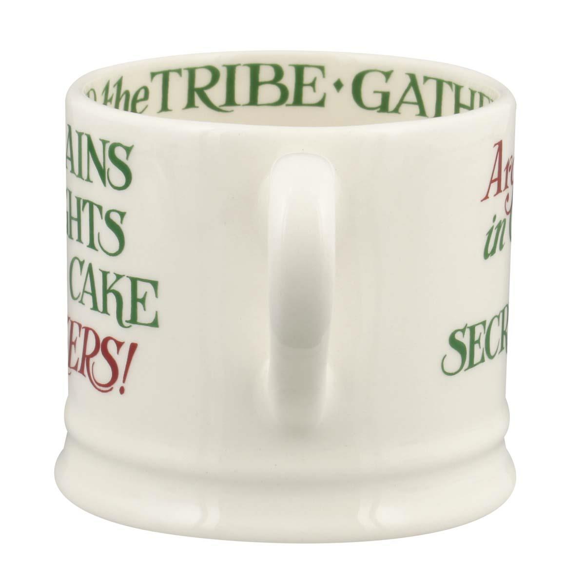 Emma Bridgewater Christmas Toast Crackers Small Mug back