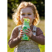 Viners Jungle Water Bottle Flip Straw 350ml LS