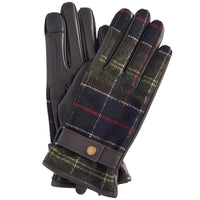 Barbour Womens Aubrey Waterproof Tartan Gloves