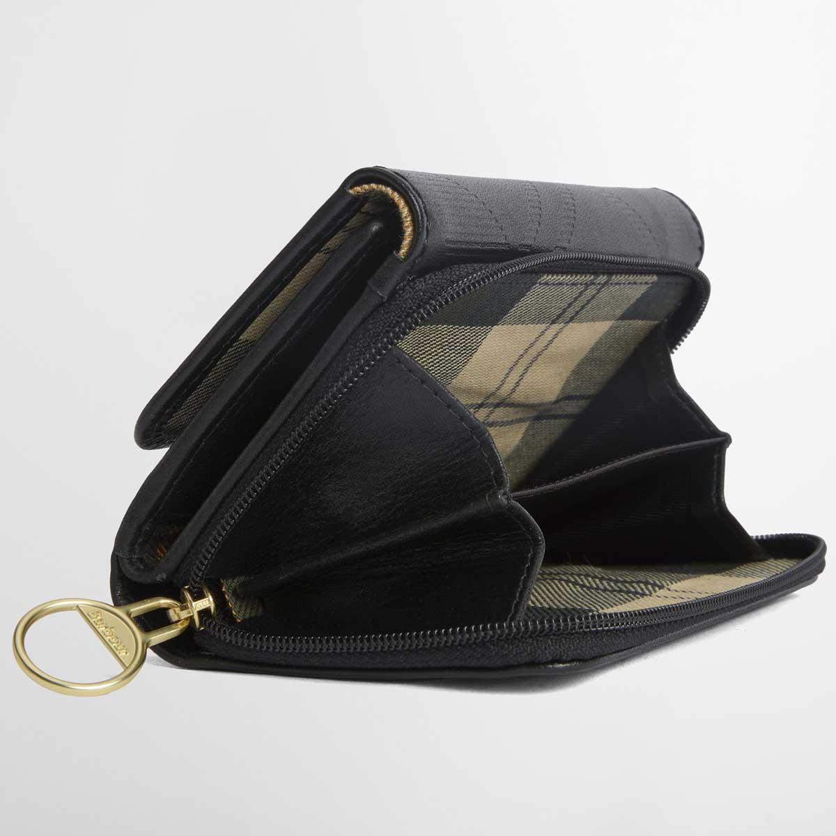 Barbour Womens Rosa Deboss Leather French Purse