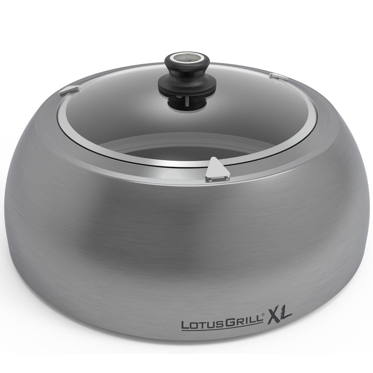 LotusGrill XL Grey Grillhood top