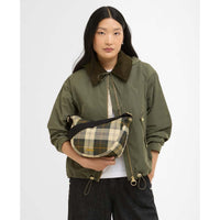 Ancient tartan Barbour Mia Sling Bag ON MODEL