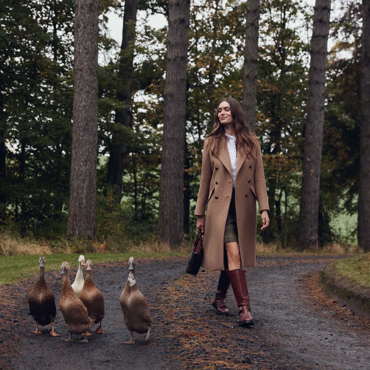 Barbour Womens Cottesmore Wool Jacket