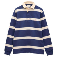 Blue/White Joules Mens Rugby Club Shirt