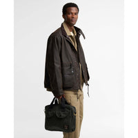 Barbour Field Wax Laptop Crossbody Bag