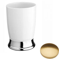 Brushed Gold Gloss Samuel Heath Fairfield Freestanding Tumbler N9565
