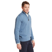 Schoffel Mens Calton Cotton Cashmere 1/4 Zip Jumper