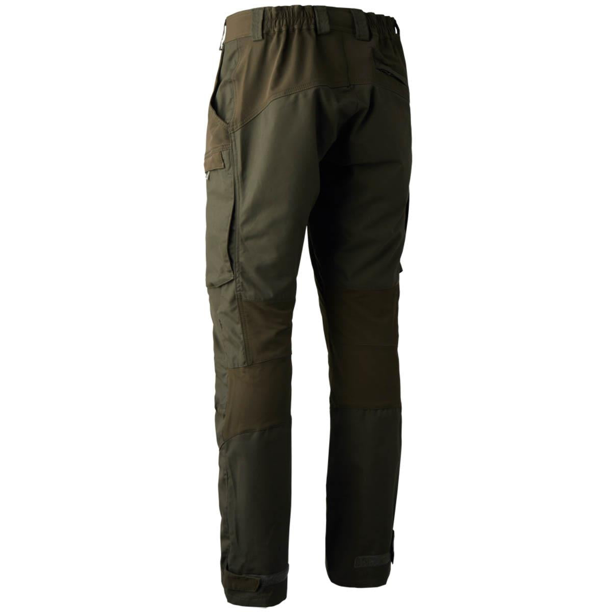 Deep Green Deerhunter Mens Strike Trousers BACK