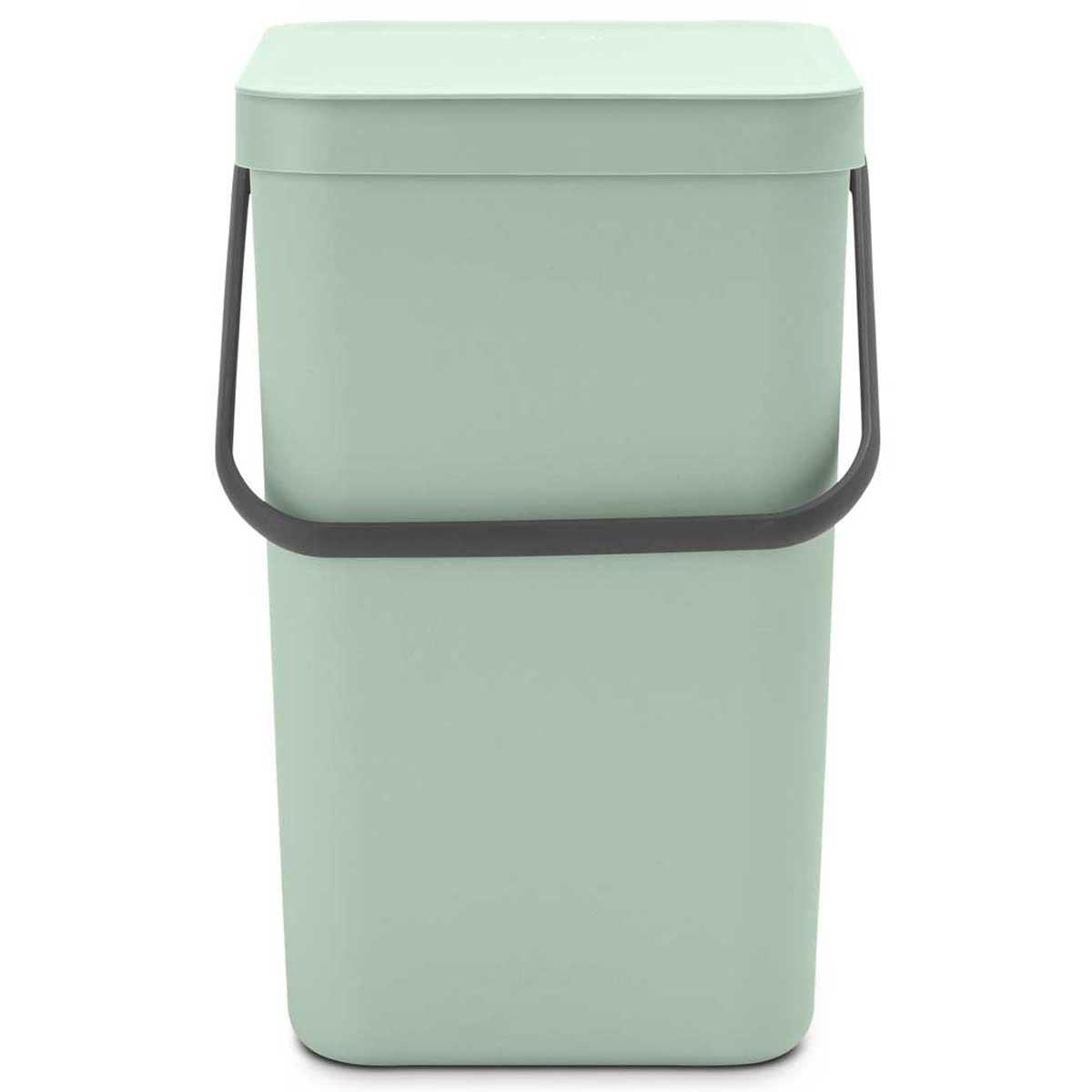 Jade Green Brabantia Sort & Go Waste Bin 25 Litre