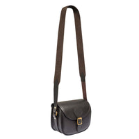 Dark Brown Beretta Terrain Evo Leather Cartridge Bag Full