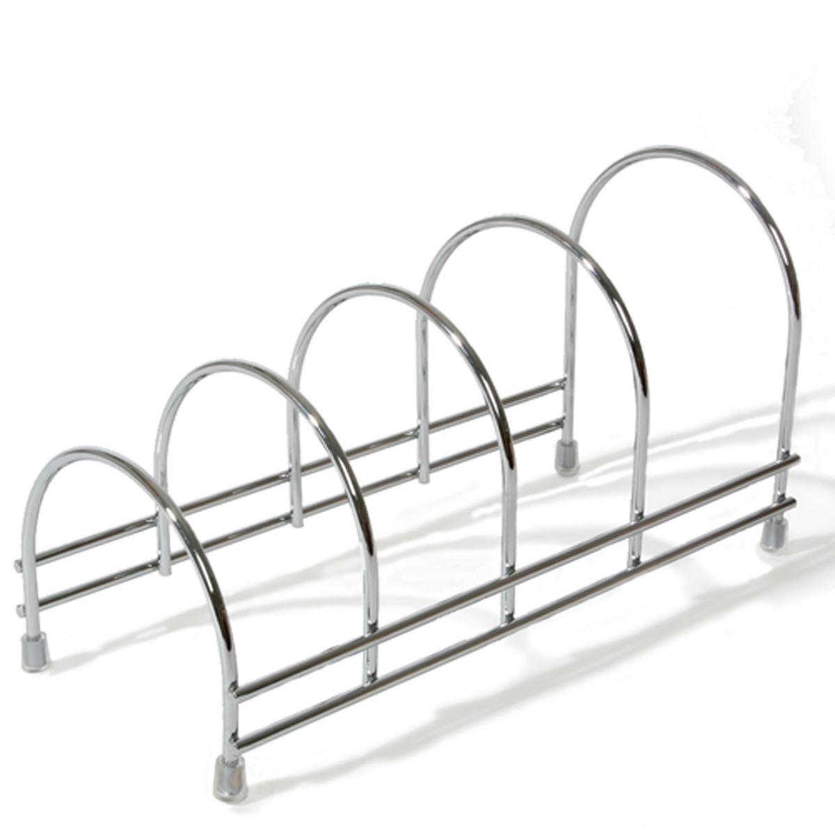 Stainless Steel Delfinware Plate Storage Rack