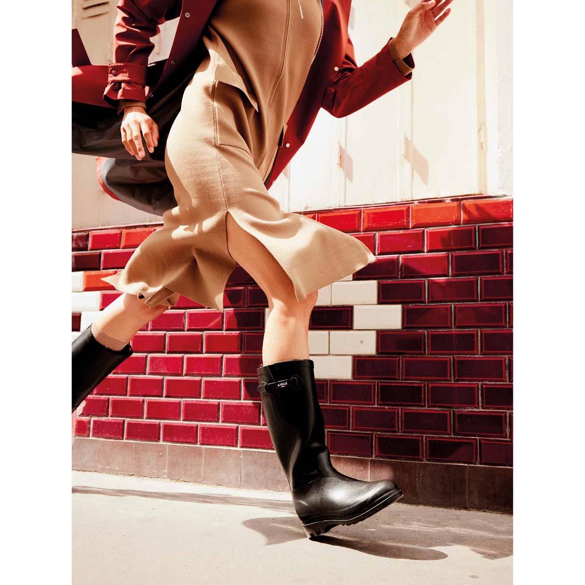 Aigle Womens Aiglentine Fur II Wellington Boots