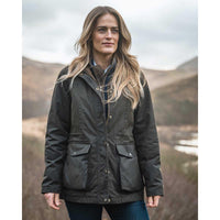 Hoggs of Fife Caledonia Ladies Waxed Jacket