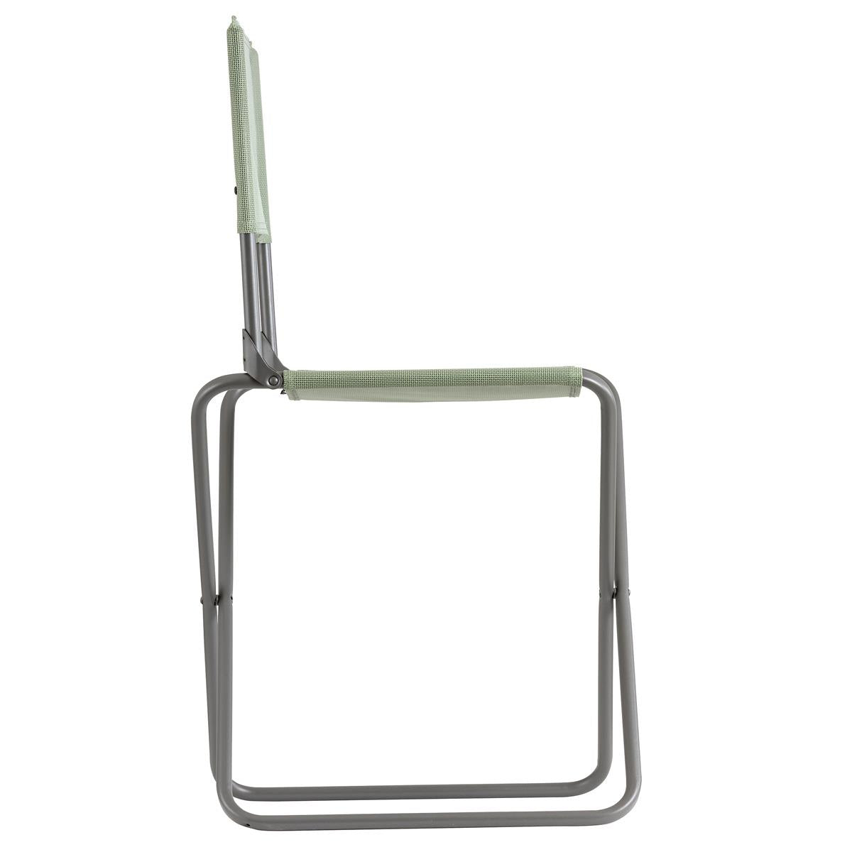 Moss Lafuma CNO Compact Folding Chair Side